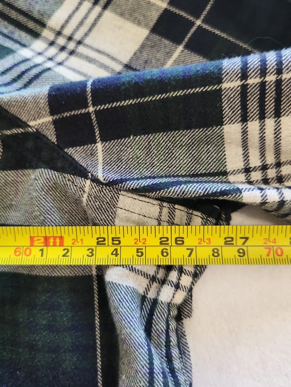 Levi's Men's Black & White Plaid Western Pearl Snap Flannel Shirt Size XXL